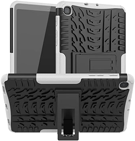 Решение за носене на таблета Калъф за таблет съвместима с Samsung Galaxy Tab A 8.4 T307 (2020 Г.) Структурата на гуми устойчив на удари Защитен калъф от TPU + PC със Сгъваема дръжка-стойка за Защита на таблета (Цвят: