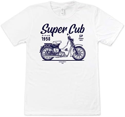 Тениска за мотоциклет GarageProject101 Super Cub