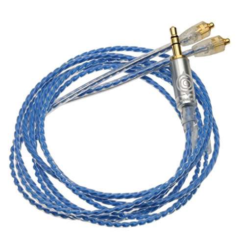 ВАГНУС. WAG-003 Blue Moon Жак за слушалки, 0,1 инча (3,5 mm), еднопосочен тип MMCX