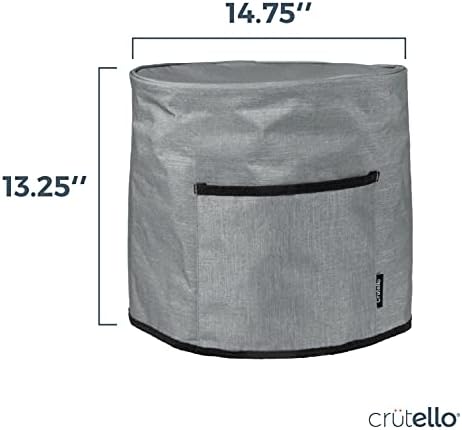 Делото Crutello с джоб за съхранение е Съвместимо с 8-литров скороваркой бързо готвене Instant Pot - Прахоустойчив калъф за малък уред с Размер на 13.25 x 14,75