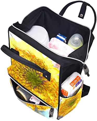Пътен Раница GUEROTKR, Чанта За Памперси, Рюкзачные Чанти За Памперси, абстрактни цветя модел на слънчоглед