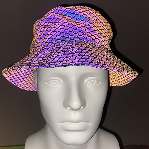 LZLRUN Дъга светлоотразителни шапки мъжки флуоресцентни шапка