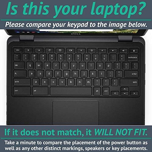 Корица MightySkins е Съвместима с Dell Chromebook 11 3189 - Однотонная тюркоаз | Защитно, здрава и уникална vinyl стикер | Лесно се нанася, се отстранява и обръща стил | Произведено в САЩ