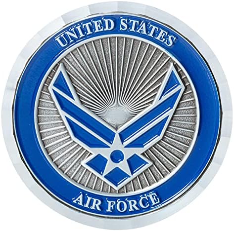 Монета на повикване на военновъздушните сили на САЩ USAF 2D Bomb Wing Barksdale AFB Challenge и Синьо Кадифе Кутия за показване