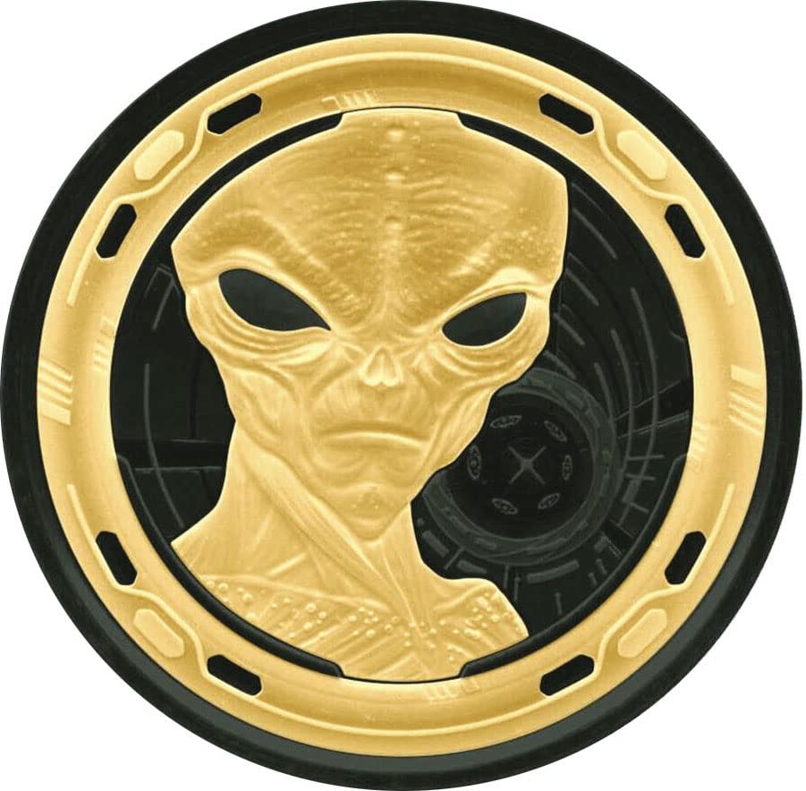 2022 DE Gold Black Империя PowerCoin някой друг Сребърна Монета 5 Лира Гана 2022 1 Унция BU Диамант, Без да се прибягва