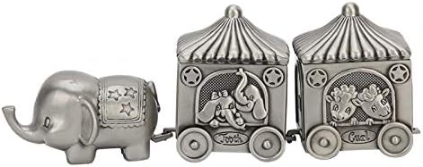 Кутия за зъби Agatige Train за Момчета и Момичета, Метална Кутия За Детски Подаръци във формата на Слон, Съкровище, Държач За Зъби за Деца, Подарък за Душата