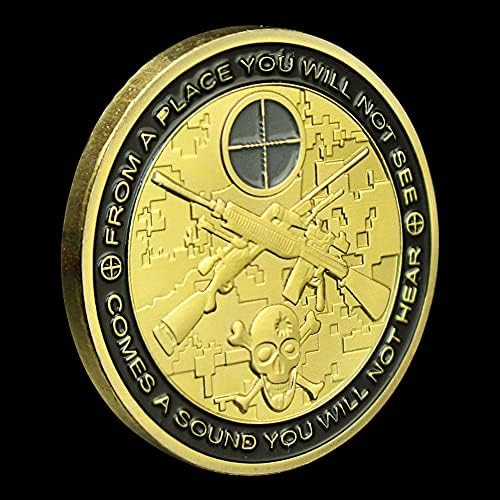 Сувенири Позлатени монети Снайперист армия на Съединените Щати може да работи, но Вие Само ще Умреш Уморен са подбрани Подарък Възпоменателна монета
