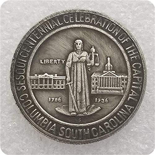 Старинни Занаяти Американски Полдоллара 1936-P Сребърен Долар Възпоменателна Монета Колекция от монети 1581