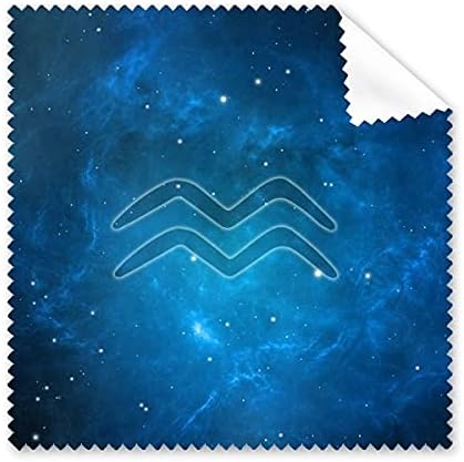 Звездна Нощ Зодиакален Съзвездието Водолей Плат За Почистване на Екрана на Телефона за Пречистване на Точки 5шт